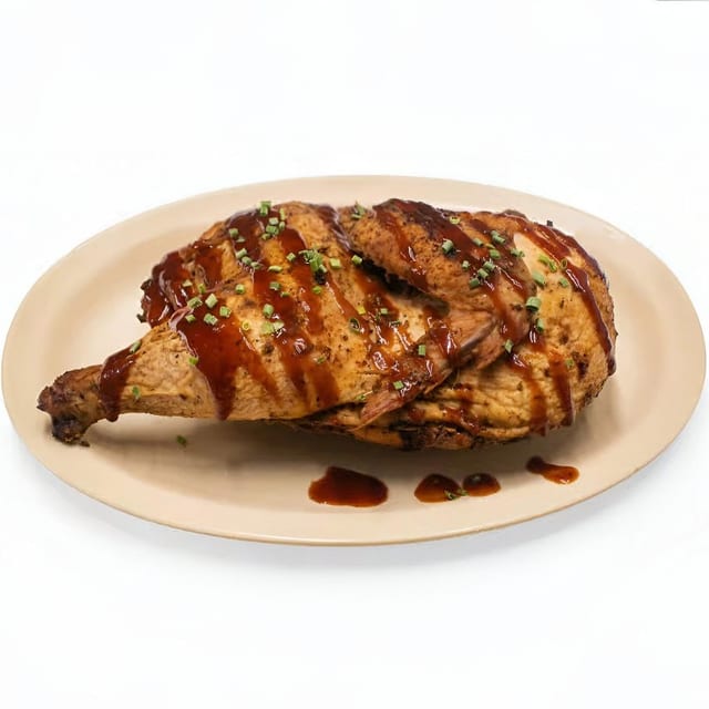 Smoked BBQ Chicken.