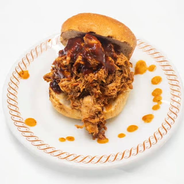 Pulled Chicken Sandwich.