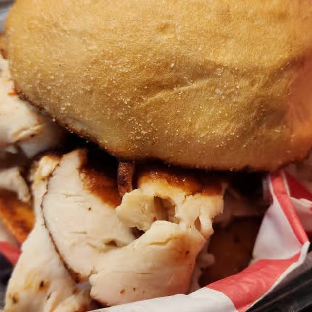 Pit Turkey Sandwich.